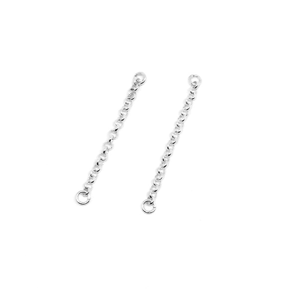Earring Chains Sterling Silver - Picture 2 of 7